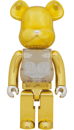 2G Reverse Bearbrick 1000% - Eye For Toys