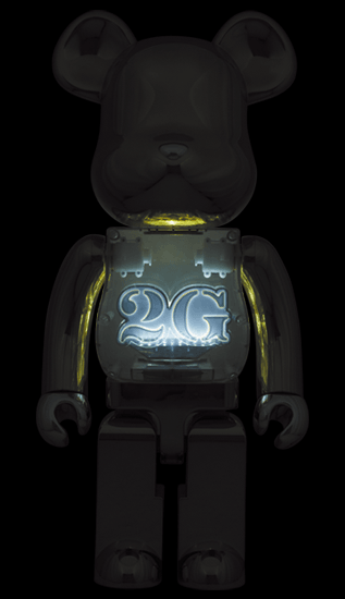 2G Reverse Bearbrick 1000% - Eye For Toys