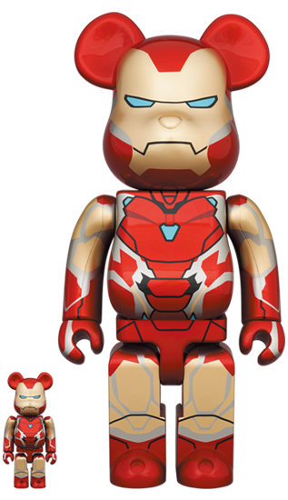 Iron Man Mark 85 Bearbrick 400%+100% - Eye For Toys