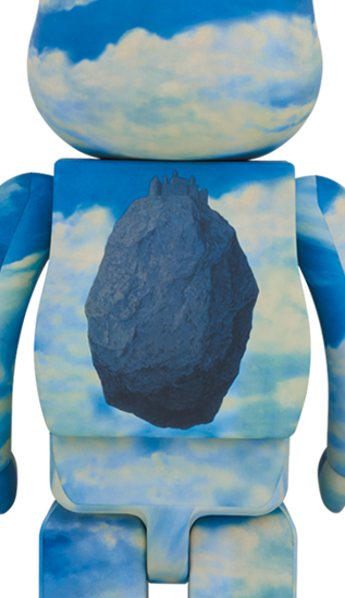 ☆稀有☆BE@RBRICK René Magritte 1000% Rene Magritte
