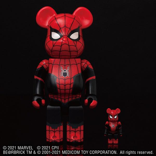 Spider-Man Upgraded Suit Bearbrick 400%+100% – Eye For Toys