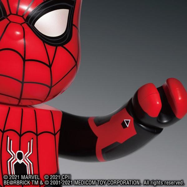 Spider-Man Upgraded Suit Bearbrick 400%+100%