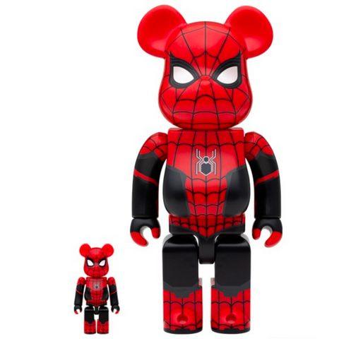 Spider-Man Upgraded Suit Bearbrick 400%+100% - Eye For Toys