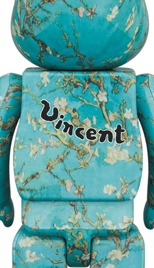 Van Gogh Museum Almond Blossoms 400%+100% Bearbrick - Eye For Toys